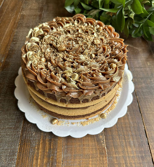 Bolo Nutella com Avelãs